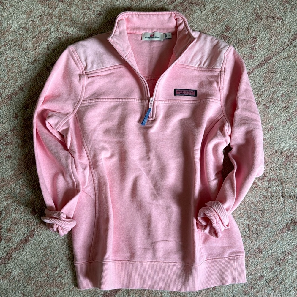 NWOT Vineyard Vines Shep quarter-zip Shirt